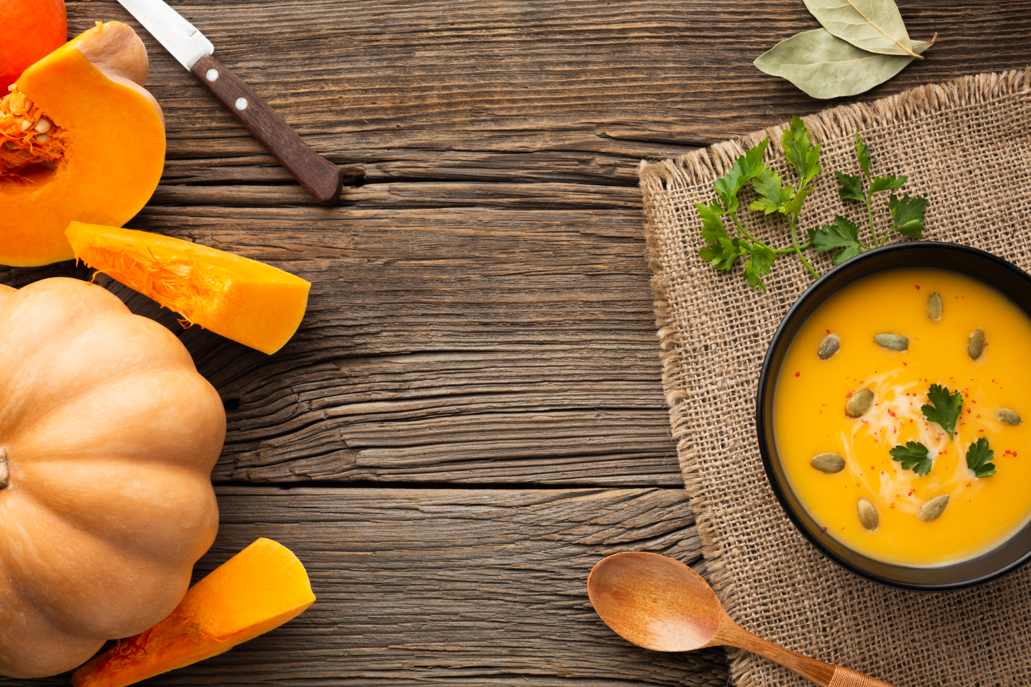 Kürbissuppe - Bild von freepik